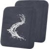imageSmiry Waterproof Couch Cushion Covers Stretch Jacquard Sofa Covers Washable Thick Sofa Cushion Covers Furniture Protector with Elastic Bottom for Pets Kids 3 Pack GreyGrey