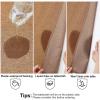 imageSmiry Rectangle Linen Table Cloth Waterproof Wipeable Burlap Tablecloth Washable Decorative Farmhouse Linens Table Cover for Kitchen Dining Parties 52x70 Amber Bronze