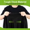 imageSmiry Round Spandex Tablecloth Elastic Fitted Washable Tablecloths for 36quot44quot Tables Waterpoof Stretch Picnic Table Cover for Dining Indoor and Outdoor BlueBlack