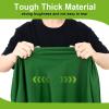 imageSmiry Round Spandex Tablecloth Elastic Fitted Washable Tablecloths for 36quot44quot Tables Waterpoof Stretch Picnic Table Cover for Dining Indoor and Outdoor BlueEmerald Green