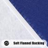 imageSmiry Round Table Cloth Cover Elastic Fitted Flannel Backed Vinyl Tablecloths for 36quot44quot Round Tables Waterproof Wipeable Table Covers for Indoor Outdoor Picnic and Camping Navy