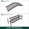 imageSmiry Bamboo Shoe Rack for Closet 5 Tier Wooden Stackable Shoe Organizer Free Standing Shoes Storage Shelf for Entryway Front Door Entrance BrownBrown