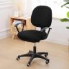 imageSmiry Stretch Jacquard Office Computer Chair Covers and Stretch Printed Office Computer Chair Covers Black