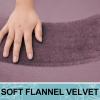 imageSmiry Memory Foam Bath Mat 30x20 Extra Soft and Absorbent Bathroom Mats Non Slip Washable Carpet for Floor Shower and Tub Deep Plum