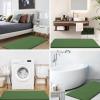 imageSmiry Memory Foam Bath Mat 30x20 Extra Soft and Absorbent Bathroom Mats Non Slip Washable Carpet for Floor Shower and Tub Olive Green