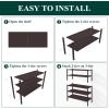 imageSmiry Bamboo Shoe Rack 3 Tier Shoe Organizer for Entryway ampamp Closet Stackable Free Standing Storage Shelf for Shoes Bags ampamp Plants GreyBrown