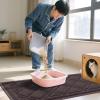 imageSmiry Cat Litter Box Mat 30x17 NonSlip Water Resistant Litter Trapping Mat Easy Clean Less Waste and UrineLocking Cat Carpet for Indoor GreenBrown