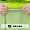 imageSmiry 4 Pack Rectangle Picnic Table Cloth Waterproof Elastic Fitted Tablecloths Washable Polyester Rectangular Patio Table Cover for Camping Indoor and Outdoor Black 30quotx72quotSage Green