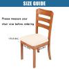 imageSmiry Velvet Seat Covers for Dining Room Chair Set of 4 Stretch Fit Removable Washable Chair Seat Cushion Protector Slipcovers with Ties TealCream