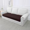imageSmiry Waterproof Couch Cushion Covers Stretch Washable Sofa Cushion Cover Soft Sofa Slipcover Elastic NonSlip Furniture Protector for Pets Kid Medium MochaChocolate