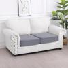 imageSmiry Waterproof Couch Cushion Covers Stretch Washable Sofa Cushion Cover Soft Sofa Slipcover Elastic NonSlip Furniture Protector for Pets Kid Medium MochaGrey