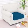 imageSmiry Waterproof Couch Cushion Covers Stretch Washable Sofa Cushion Cover Soft Sofa Slipcover Elastic NonSlip Furniture Protector for Pets Kid Medium MochaDeep Teal
