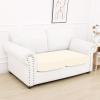 imageSmiry Waterproof Couch Cushion Covers Stretch Washable Sofa Cushion Cover Soft Sofa Slipcover Elastic NonSlip Furniture Protector for Pets Kid Medium MochaBeige