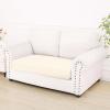 imageSmiry Waterproof Couch Cushion Covers Stretch Washable Sofa Cushion Cover Soft Sofa Slipcover Elastic NonSlip Furniture Protector for Pets Kid Medium MochaBeige