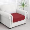 imageSmiry Waterproof Couch Cushion Covers Stretch Washable Sofa Cushion Cover Soft Sofa Slipcover Elastic NonSlip Furniture Protector for Pets Kid Medium MochaWine Red
