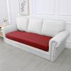imageSmiry Waterproof Couch Cushion Covers Stretch Washable Sofa Cushion Cover Soft Sofa Slipcover Elastic NonSlip Furniture Protector for Pets Kid Medium MochaWine Red