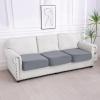 imageSmiry Waterproof Couch Cushion Covers Stretch Washable Sofa Cushion Cover Soft Sofa Slipcover Elastic NonSlip Furniture Protector for Pets Kid Medium MochaGrey