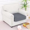imageSmiry Waterproof Couch Cushion Covers Stretch Washable Sofa Cushion Cover Soft Sofa Slipcover Elastic NonSlip Furniture Protector for Pets Kid Medium MochaDark Grey