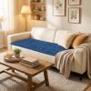 imageSmiry Pet Couch Cover for 3 Cushion Sofa NonSlip Fuzzy Couch Cover for Dogs Washable Thick Soft Sofa Slipcovers Cushion Protector Pet Friendly Grey 276quot x 59quotNavy