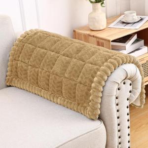 imageSmiry Non Slip Couch Covers for Dogs Fuzzy Pet Couch Covers for 23 Cushion Sofa Pet Friendly Soft Sofa Slipcovers Cushion Furniture Protector Washable Beige 276quot x 59quotCamel