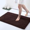 imageSmiry Chenille Bathroom Rugs 30x20 and UShaped Toilet Bath Rugs 24x20 Extra Soft and Absorbent Shaggy Bath Mat Machine Washable NonSlip Plush Carpet Brown