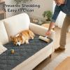 imageSmiry Pet Couch Cover for Dogs Washable NonSlip Fuzzy Couch Covers for 3 Cushion Sofa Pet Friendly Soft Thick Furniture Protector Sofa Slipcover Mat for Dogs Dark Grey 276 x 59Dark Grey