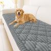 imageSmiry Pet Couch Cover for Dogs Washable NonSlip Fuzzy Couch Covers for 3 Cushion Sofa Pet Friendly Soft Thick Furniture Protector Sofa Slipcover Mat for Dogs Dark Grey 276 x 59Grey