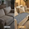 imageSmiry Pet Couch Cover for Dogs Washable NonSlip Fuzzy Couch Covers for 3 Cushion Sofa Pet Friendly Soft Thick Furniture Protector Sofa Slipcover Mat for Dogs Dark Grey 276 x 59Grey