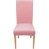 imageSmiry Velvet Stretch Chair Covers for Dining Room Set of 4 Soft Fit Removable Washable Kitchen Parsons Chair Slipcover Protector KhakiPink