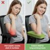 imageSmiry Ergonomic Office Chair Armrest Pads Memory Foam Arm Rest Covers NonSlip Armrest Cushion with Adjustable Buckles and Straps Elbow Relief for Desk Gaming amp Wheelchair Pink Set of 2Green
