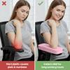 imageSmiry Ergonomic Office Chair Armrest Pads Memory Foam Arm Rest Covers NonSlip Armrest Cushion with Adjustable Buckles and Straps Elbow Relief for Desk Gaming amp Wheelchair Pink Set of 2Pink