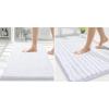 imageSmiry Bathroom Rugs 30X2030X20 Extra Soft Absorbent Shaggy Chenille Bath Mats Machine Washable Dry Quickly NonSlip Plush for Tub Shower and Floor Home Decor Accessories White