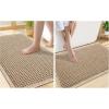 imageSmiry Bathroom Rugs Set 2 Piece30x20 Plus 24x17 Extra Soft Absorbent Bath Mats Non Slip Machine Washable Quick Dry Bath Rugs for Bathroom Floor Tub Shower Brown