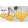 imageSmiry Chenille Bathroom Rugs 30x20 and UShaped Toilet Bath Rugs 20x20 Extra Soft and Absorbent Shaggy Bath Mat Machine Washable NonSlip Plush Carpet Yellow