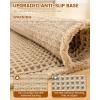 imageSmiry Bathroom Rugs Set 2 Piece48x32 Plus 30x20 Extra Soft Absorbent Bath Mats Non Slip Machine Washable Quick Dry Bath Rugs for Bathroom Floor Tub Shower Brown