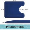 imageSmiry Memory Foam Bath Mat 60 x 90 cm Extra Soft NonSlip Bathroom Rug Super Absorbent Quick Dry Thick Comfortable MachineWashable Floor Mat Dark GreyNavy Blue