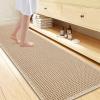 imageSmiry Bathroom Rugs Set 2 Piece72x24 Plus 30x20 Extra Soft Absorbent Bath Mats Non Slip Machine Washable Quick Dry Bath Rugs for Bathroom Floor Tub Shower Brown