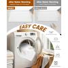 imageSmiry Bathroom Rugs Set 2 Piece30x20 Plus 24x17 Extra Soft Absorbent Bath Mats Non Slip Machine Washable Quick Dry Bath Rugs for Bathroom Floor Tub Shower Whtie