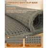 imageSmiry Bathroom Rugs Set 2 Piece30x20 Plus 24x17 Extra Soft Absorbent Bath Mats Non Slip Machine Washable Quick Dry Bath Rugs for Bathroom Floor Tub Shower Green