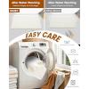 imageSmiry Bathroom Rugs Set 2 Piece30x20 Plus 30X18 Extra Soft Absorbent Bath Mats Non Slip Machine Washable Quick Dry Bath Rugs for Bathroom Floor Tub Shower Cream