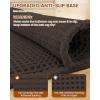 imageSmiry Bathroom Rugs Set 2 Piece30x20 Plus 30x18 Extra Soft Absorbent Bath Mats Non Slip Machine Washable Quick Dry Bath Rugs for Bathroom Floor Tub Shower Chocolate