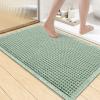 imageSmiry Bathroom Rugs Set 2 Piece36x24 Plus 30x20 Extra Soft Absorbent Bath Mats Non Slip Machine Washable Quick Dry Bath Rugs for Bathroom Floor Tub Shower Sage Green