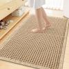 imageSmiry Bathroom Rugs Set 2 Piece59x36 Plus 30x20 Extra Soft Absorbent Bath Mats Non Slip Machine Washable Quick Dry Bath Rugs for Bathroom Floor Tub Shower Brown