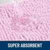 imageSmiry Dog Door Mat for Muddy Paws 59x24 Absorbs Moisture and Dirt Doormat NonSlip Washable Quick Dry Chenille Front Door Mat Indoor Entrance Entryway Carpet for Inside Floor CamelPink