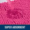 imageSmiry Dog Door Mat for Muddy Paws 59x24 Absorbs Moisture and Dirt Doormat NonSlip Washable Quick Dry Chenille Front Door Mat Indoor Entrance Entryway Carpet for Inside Floor CamelHot Pink