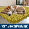imageSmiry Dog Door Mat for Muddy Paws 59x24 Absorbs Moisture and Dirt Doormat NonSlip Washable Quick Dry Chenille Front Door Mat Indoor Entrance Entryway Carpet for Inside Floor CamelMustard Yellow