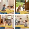 imageSmiry Dog Door Mat for Muddy Paws 59x24 Absorbs Moisture and Dirt Doormat NonSlip Washable Quick Dry Chenille Front Door Mat Indoor Entrance Entryway Carpet for Inside Floor CamelYellow