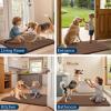imageSmiry Dog Door Mat for Muddy Paws 59x24 Absorbs Moisture and Dirt Doormat NonSlip Washable Quick Dry Chenille Front Door Mat Indoor Entrance Entryway Carpet for Inside Floor CamelMocha