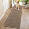 imageSmiry Dog Door Mat for Muddy Paws 59x24 Absorbs Moisture and Dirt Doormat NonSlip Washable Quick Dry Chenille Front Door Mat Indoor Entrance Entryway Carpet for Inside Floor CamelCamel