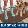 imageSmiry Dog Door Mat for Muddy Paws 59x24 Absorbs Moisture and Dirt Doormat NonSlip Washable Quick Dry Chenille Front Door Mat Indoor Entrance Entryway Carpet for Inside Floor CamelMocha